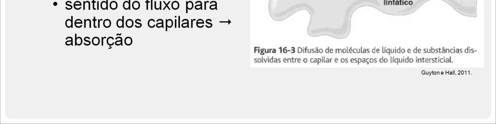 a direção do uxo de massa é para dentro dos