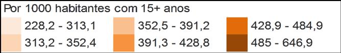 ] Número de pensionistas Proporção da população (, 15+ anos) Valor médio anual ( ) Subsídios de Desemprego da Segurança Social, 214 [b.