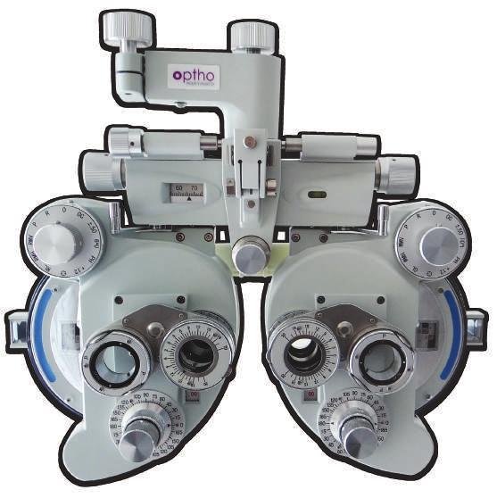 Equipamentos MM-503Y Refrator de Greens O MM-503Y Refrator de Greens, perfaz medições que serão utilizadas em prescrições de lentes de contato e óculos de grau.