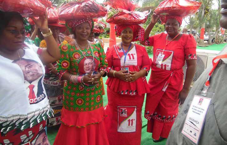 Por ocasião da celebração do Dia da Mulher Moçambicana, celebrado a cada 7 de Abril em Moçambique, a Secretária Provincial da Organização da Mulher Moçambicana (OMM) em Sofala, Zaia Miquitaio,