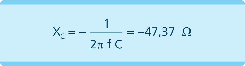 Alimenta um resistor de resistência elétrica igual a 25 Ω e um capacitor de capacitância igual a 56 μf ligados em paralelo (Figura 6.5). Pede-se: Figura 6.