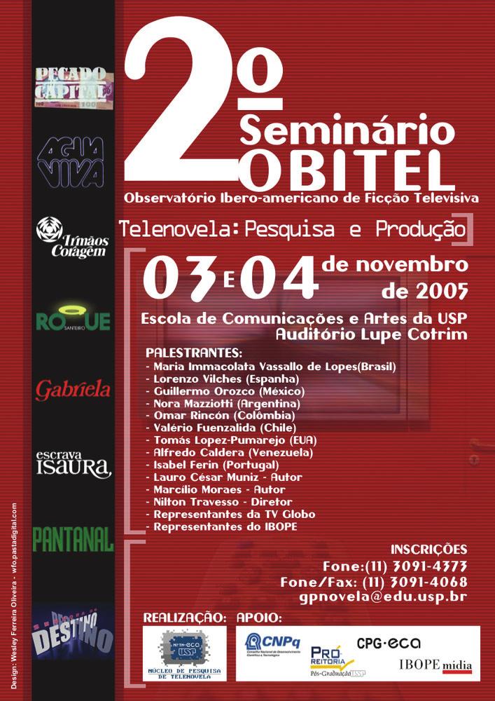 Cartaz de seminário, outubro de 2005 286 Maria Immacolata Vassallo