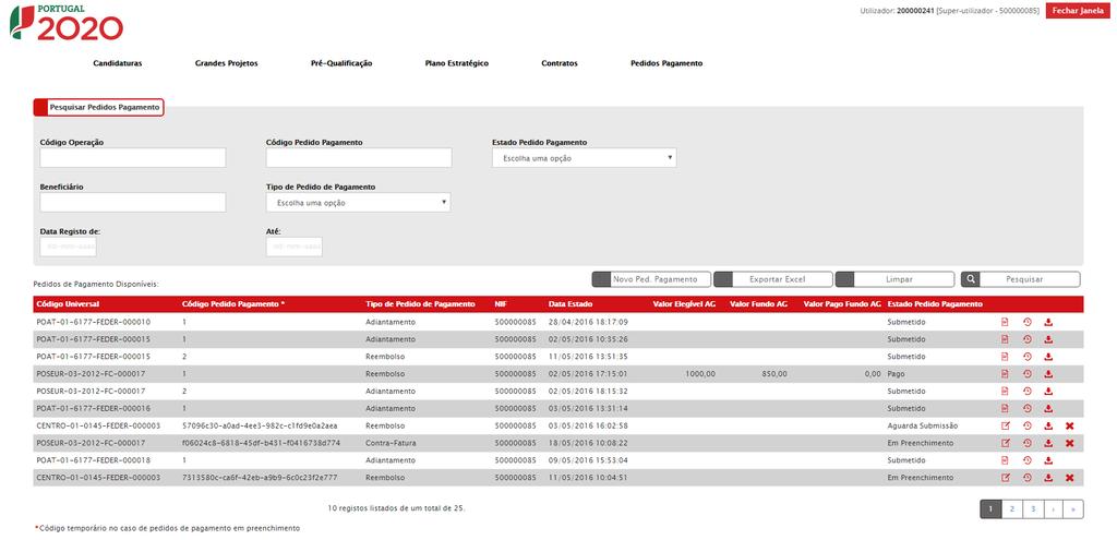 2. BALCÃO 2020 B) SUBMISSÃO DE CONTRATOS E PEDIDOS DE