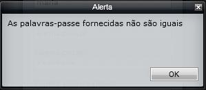 O nome aparece automaticamente no canto superior direito do browser.