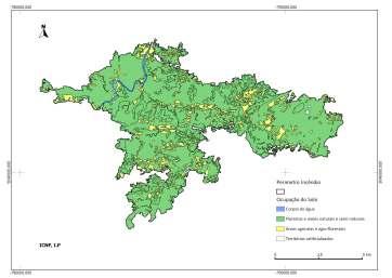 Mapa 2. Uso do solo, com base na COS 2007 nível 1. Fonte: Direção-Geral do Território. Quadro 1. Distribuição das superfícies ardidas por freguesia afetada.
