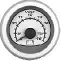 O conjunto de instrumentos pode exiir: Rotção do motor Velocidde do rco Tempertur do fluido de rrefecimento Pressão do óleo Tensão d teri Consumo de comustível Hors de funcionmento do motor Tcômetro