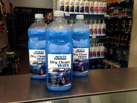 Dry Clean Wax: É um mul uso revolucinário u lizado para limpeza e enceramentos