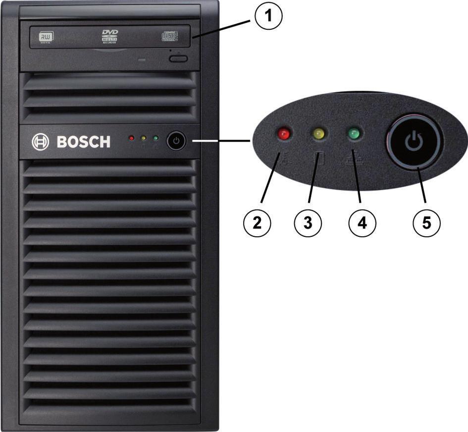 2 Bosch Recording Station Appliance A Recording Station pode ser programada para reagir a determinadas sitações de forma atomática.