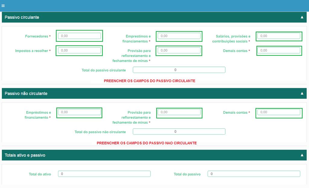 PROCEDIMENTOS DO SISTEMA CERM