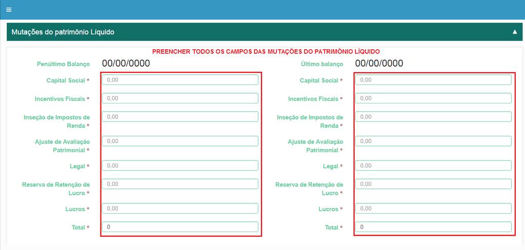 PROCEDIMENTOS DO SISTEMA CERM