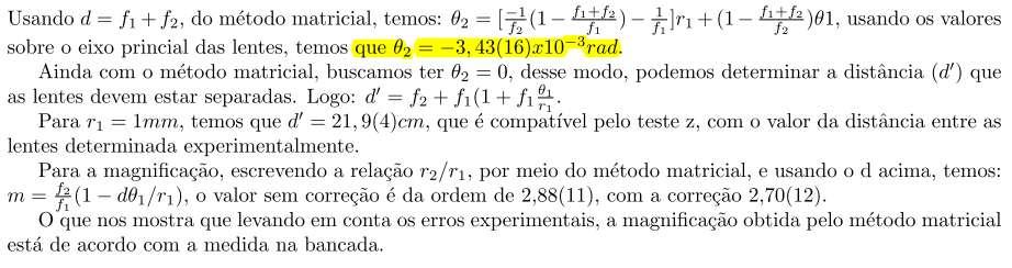 Alguns fizeram: A diferença é pequena: o de