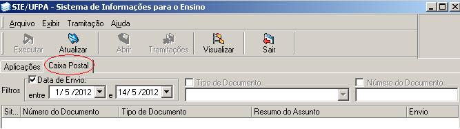 4. Após efetuar o login, será exibida a tela principal do sistema com os módulos e aplicações às quais o usuário tem permissão de acesso. Figura 4.