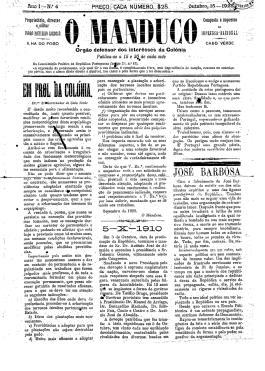 Jornal Voz di Povo (1976). Boletim Oficial-Angola (1936).