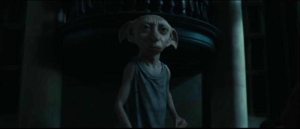 170 Imagem 75: Dobby se irrita com Belatriz e diz que é um elfo livre.