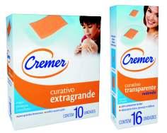 CURATIVO CREMERCARE BEGE C/10 cx 674 CURATIVO CREMERCARE TRANSPARENTE C/10 cx 675 CURATIVO