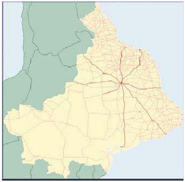 89 Figura 27: Organização das rodovias no território brasileiro. Fonte Ministério dos Transportes.