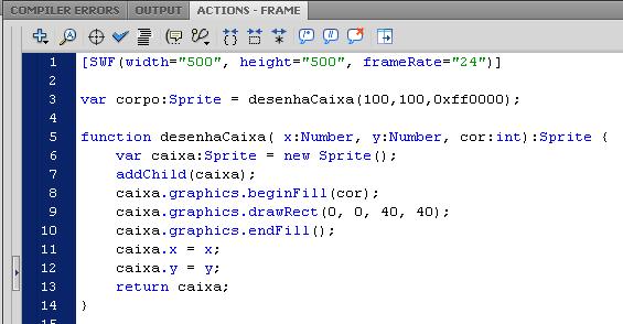 Animação em ActionScript 3 Como