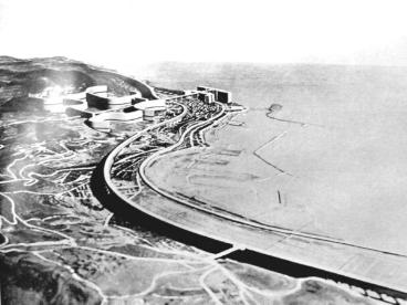 Logo após sua primeira estada no Brasil, em 1930, Le Corbusier desenvolve um projeto de reurbanização para a cidade de Argel, no norte da África (Figura 8), onde projeta uma série de tipologias