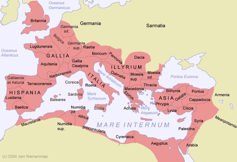 Extensão do Império Romano