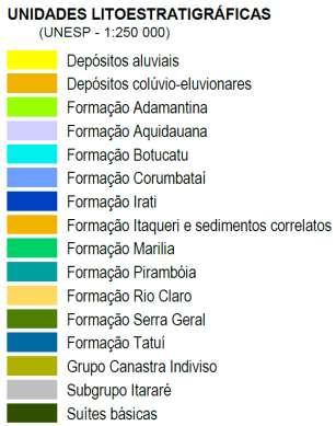 ENTORNO CONSIDERADO Mapa Geológico Escala