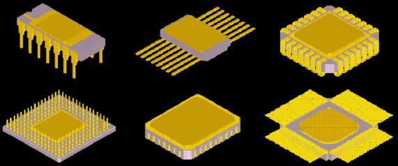 Encapsulamentos conector de 40 pontos Matriz de contatos X A B C D E F G H I J Y 1 47