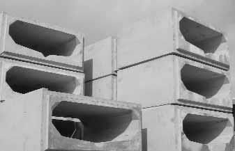 Figura 162.23- Peças de concreto pré-moldado para ecobueiro.