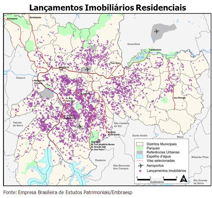 Mercado imobiliário se apropria da cidade 400 mil novos apartamentos em 15 anos 2006 e 2008: 30 mil novos apartamentos por Parte mais cidade de se 500