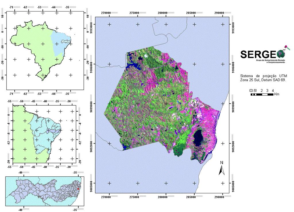 imagens termais obtidas a partir dos sensores TM / ETM + do Landsat. Atualmente as cidades concentram a maioria da população e traz este fenômeno mundial à tona.