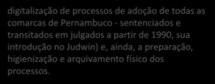 Acesso às informações processuais relativas à origem biológica de filhos adotivos, a partir do armazenamento dos processos de adoção e seus correlatos em meio digital.