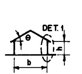 oescolha das telhas: ovento atuante nas telhas: oq = 0,613 V k 2 ov k = V 0 S 1 S 2 S 3 = 30 1 0,83 1 =