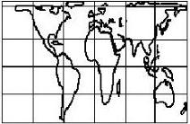 aulas 4 e 5 GEOGRAFIA GERAL EXERCÍCIO 1. (PUC-PR) Observe com atenção o mapa a seguir. Mapa da Projeção de Gall-Peters. Livro Geografia do Brasil, de José William Vesentini.