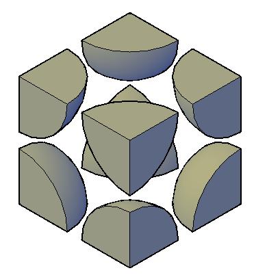 Caítulo 2 Revisão Bibliográfica 32 φ N ( v ) i= = 1 V T i (2.9) Considerando que os sólidos estão uniformemente distribuídos em um arranjo cúbico, conforme ilustrado na Figura 2.