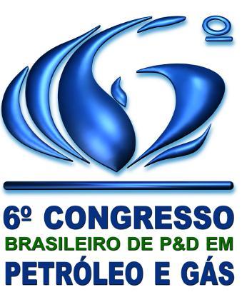 6º CONGRESSO BRASILEIRO DE PESQUISA E DESENVOLVIMENTO EM PETRÓLEO E GÁS TÍTULO DO TRABALHO: Estudo da abrasão de poliuretanos empregados em linhas de petróleo e gás AUTORES: Leandro Rodrigues Pinto