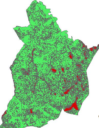 Na outra ponta do fluxograma é feita a soma dos dados de PM e MS para que obtenha a Vegetação Total (VT).