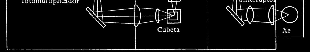 radiação por moléculas não excitadas, entre as excitadas e o detector.