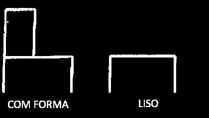 Furos interiores Escariado Expessura de chapa: 2MM 3MM Furos