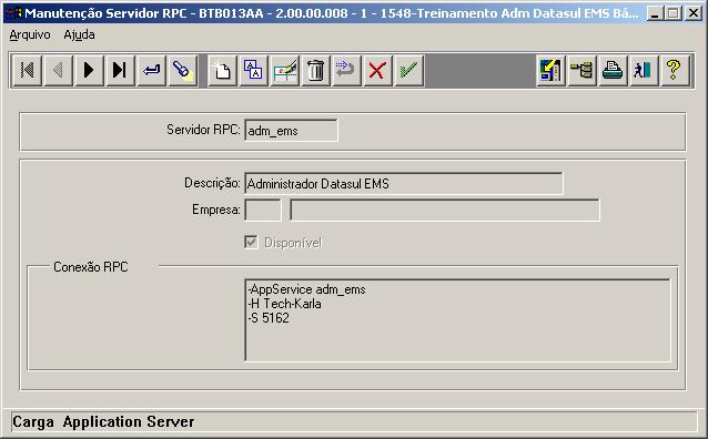 Procedimento Manutenção Servidor RPC.