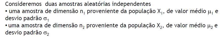 variável estudada e não a