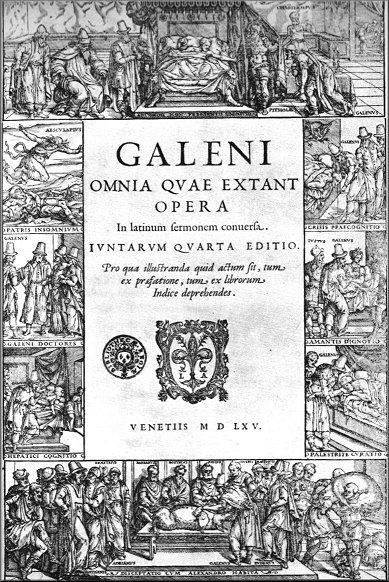 Galeno em 1551 ao escrever De Venarum et Arteriarum