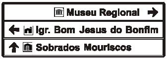 Exemplos: TIT-07 Feira Típica TIT-08 Exposição agropecuária TIT-09 Rodeio TIT-10 Pavilhão de feirase exposições a) Placas de Identificação de Atrativo Turístico Características das Placas de