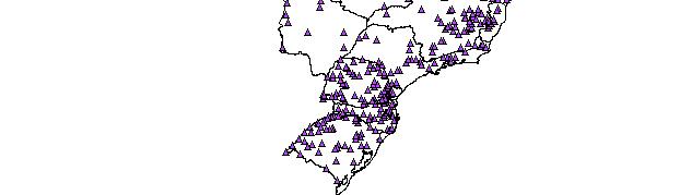 Situação atual e perspectivas futuras Rede brasileira de monitoramento de qualidade de água Fonte: SIH /