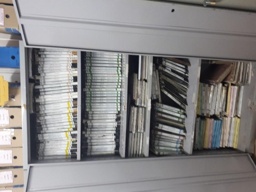 4 Organização dos livros de registros de documentos.