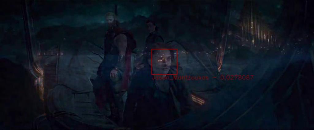 44 Figura 5.2 Frame do trailer do filme T:OMS onde a atriz Natalie Portman aparece sobreposta por outra imagem.
