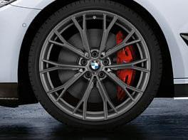 Jantes BMW 669 M de raios duplos de 0" (BMW Série ) As jantes de liga leve BMW M Performance de 0" de elevada