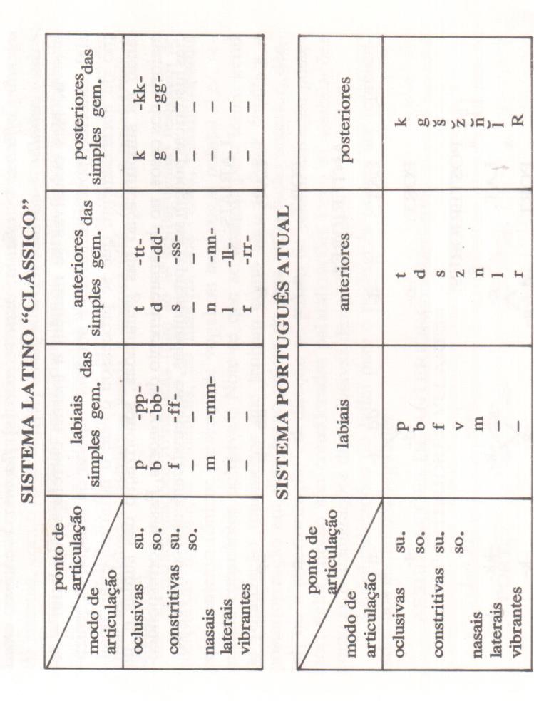 26 fonética do primeiro elemento da geminação consonântica (/RR/ > /R/), com permanência da característica fonológica do /R/ forte.