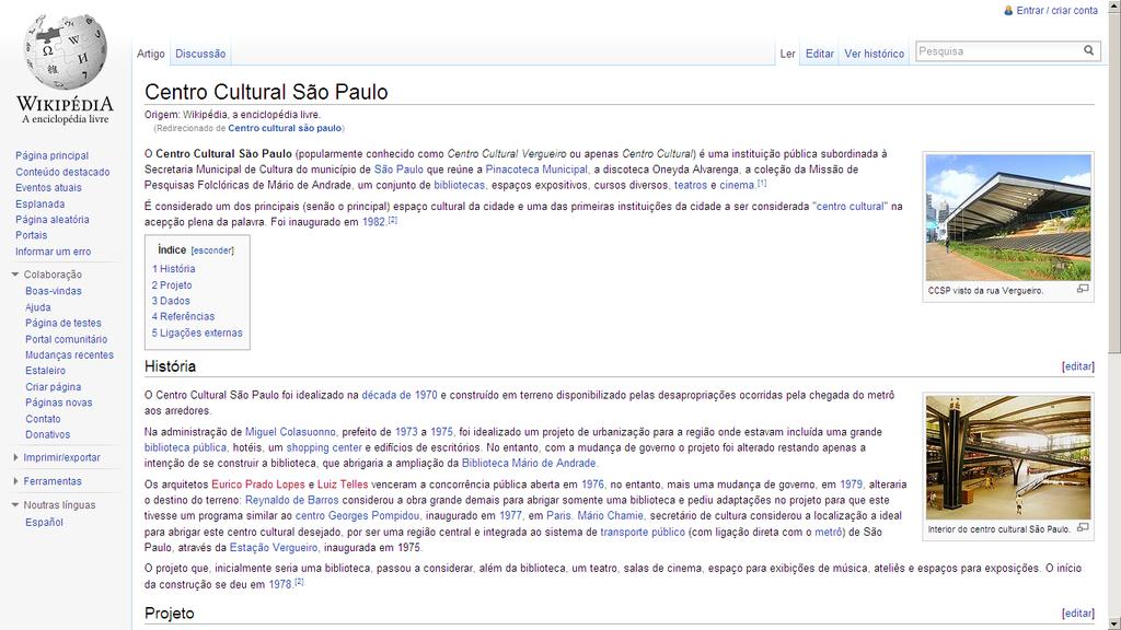 Wikipedia - 5o maior site do mundo em