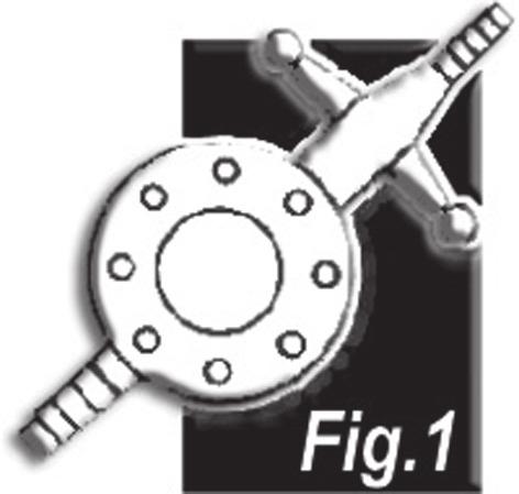 1) 28 mbar (2,8 kpa = 280 mm de coluna de H²O) com mangueira plástica de comprimento máximo de 45 cm NBR 8613 (fi g.