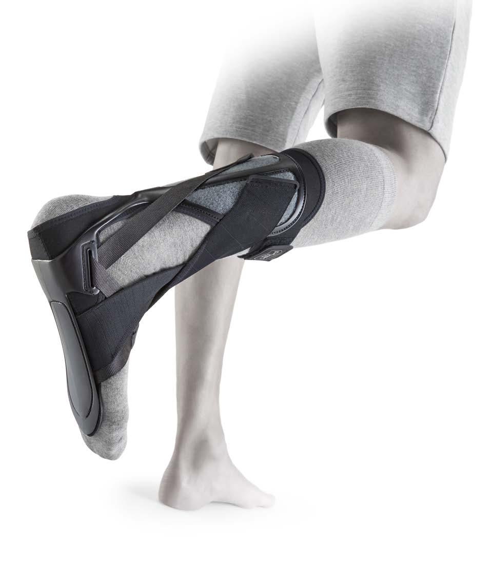 Execution: left and right vertaling ontbreekt TAMANHO SHOE SIZE 7-6 - 4-4 9-44 4-40 4-47 ORTHO Ankle Foot Orthosis AFO > indications > Loss of control of the ankle dorsiflexors during swing phase and