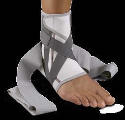 ligamentos do tornozelo (alternativa à fita adesiva) > Tratamento de fraturas do tornozelo estáveis (tipo