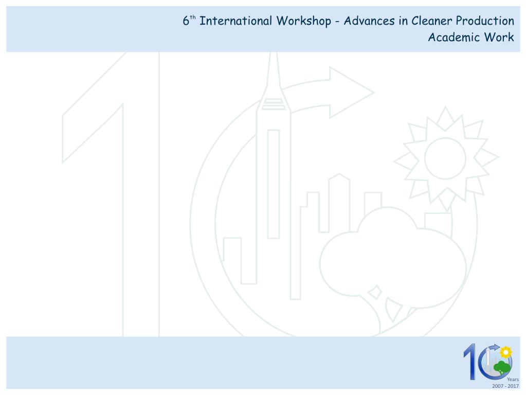 7. Referências Bibliográficas Souza, M.T.S. de; Ribeiro, H.C.M. 2013. Environmental Sustainability: a Meta-Analysis of Production in Brazilian Management Journals. RAC, Rio de Janeiro, v.17, n.